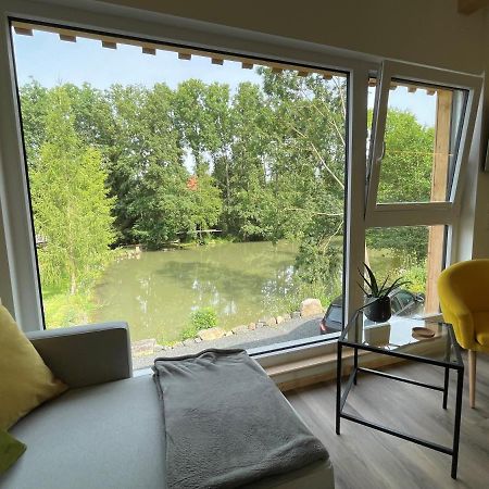 Ferienwohnung Panorama Teichblick Heldritt ภายนอก รูปภาพ